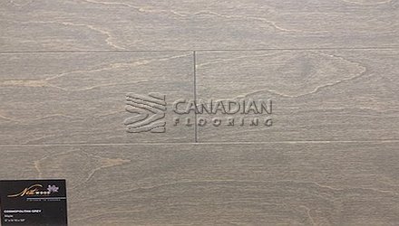Engineered Maple Flooring, Nestwood, 6.0" x 9/16", Brushed FinishColor:  Cosmopoplitan Grey Maple Engineered flooring