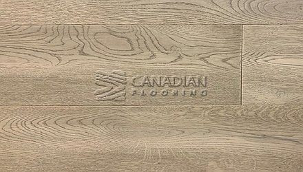 Engineered White Oak, CANFLOOR, Loft Collection, 7-1/2" x 3/4"<br> Color: Titanium Grey