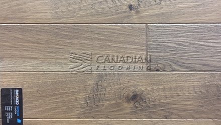 Engineered White Oak Superior Enhanced 5.0" x 3/4" Hand-Scraped FinishColor: Tundra Engineered flooring