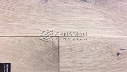 White Oak, Superior Enhanced, 7.0" x 3/4", Hand-Scraped<br> Color:  Yukon White