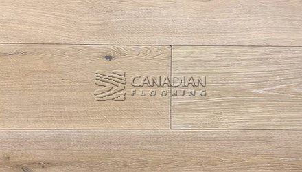 European Oak, Canfloor, 7.5" x 3/4", Character Grade Color: White Oil Engineered flooring