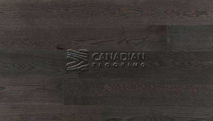 Engineered Euro White Oak, 7.0" or 7-1/2" x 3/4", Brushed Finish Color: Charcoal Engineered flooring