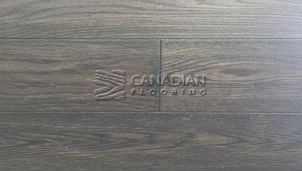 White Oak, Canfloor, Hand-Scraped, 6-1/3" x 3/4"<br> Color:  City Grey