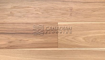 Hickory, Canfloor, 6.5" x 3/4", Hand-Scraped & DistressedColor:  Natural Engineered flooring
