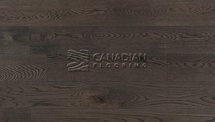 Engineered Euro White Oak, 6" x 3/4", Brushed Finish Color: Coffee Engineered flooring