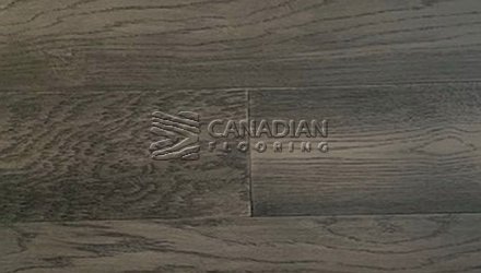 White Oak, Canfloor, 6.5" x 3/4", Wire-Brushed FinishColor:   Cascade Engineered flooring