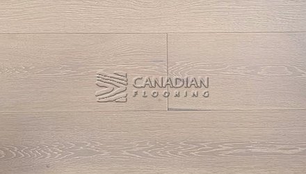 European Oak, Canfloor, 7.5" x 3/4", Brushed & Oiled Color: Lime Wash Engineered flooring