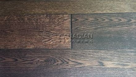 Engineered Oak, Fuzion, Bistro Collection, 5.0" x 3/4", <br>Color:  Java