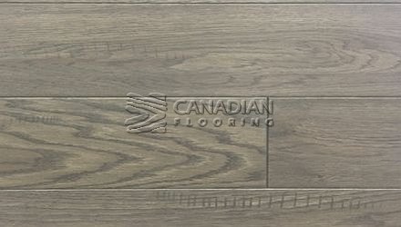 White Oak, Canfloor, Hand-Scraped, 6-1/3" x 3/4" Color:   Driftwood Engineered flooring