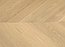 Engineered Chevron American White Oak, 5" x 3/4", Brushed Finish Color: Moon Light