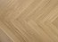 Engineered Herringbone European White Oak, 5" x 3/4", Brushed Finish Color: Clear