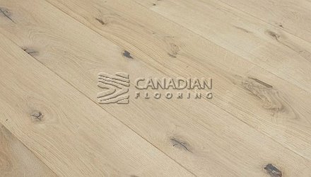 Unfinished White Oak, 6.0" x 3/4", Character, 4.0 mm Engineered flooring