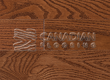 Red Oak, Superior Flooring,  5-3/16" x 3/4", Brushed Finish,  Color:    Gunstock

                                 Engineered Flooring Pickering