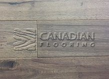 Engineered Hickory,  Grandeur, 6-0" x 3/4",  Hand-Scraped, Color:  Owl

                                 Engineered Flooring Caledon