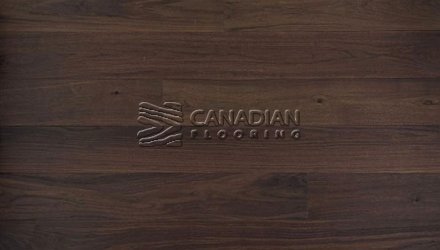 Engineered American Black Walnut, 6" x 3/4", Brushed Finish<br> Color: Chocolate