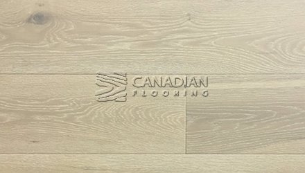 Engineered White Oak, ORIGINS, Wire-Brushed, 6.0" x 3/4"<br> Color:  Shoreline Grey