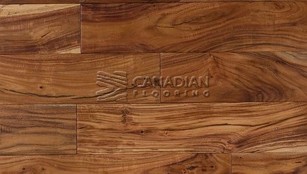 Solid Exotic Walnut NAF, 4-3/4" x 3/4" Color:  Natural Hardwood flooring