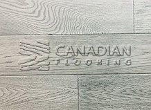 Engineered White Oak, Brand Surfaces,  6-1/2" x 3/4",   Color: Grind Concrete

                                 Engineered Flooring Hamilton