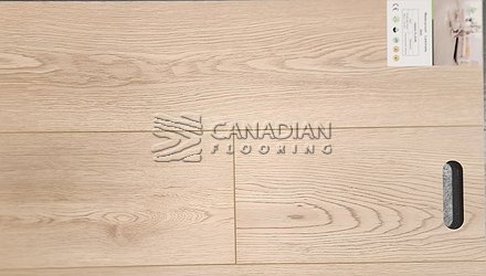 Evergreen Waterproof Laminate 7.7" x 12 mm  Color: 2024 Laminate flooring