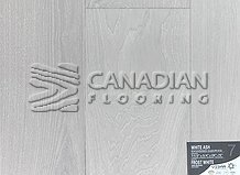 Engineered European White Ash, 7-1/2" x 3/4" Color: Frost White

                                 Engineered Flooring Barrie
