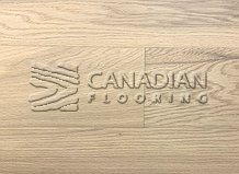 Engineered White Oak,  Canfloor, 6.5" x 3/8"Color: Oak Habitat
                                 Engineered Flooring Quebec City