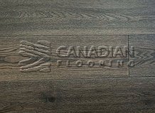 White Oak, CanfloorHand-Scraped, 6.5" x 3/4"Color:  Grind Concrete
                                 Engineered Flooring Quebec City