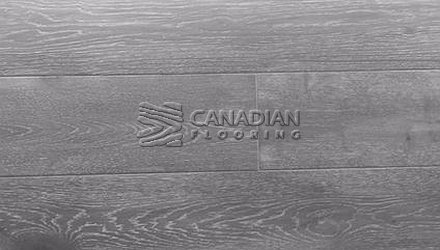 Engineered White Oak, Brand Surfaces, 6-1/2" x 3/4"  <br> Color: Flint Smoked
