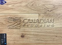 Engineered White Oak Superior Enhanced 5.0" x 3/4"Hand-Scraped Finish Color: Natural
                                 Engineered Hardwood Flooring - Toronto, Ontario