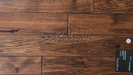 Solid Hickory Flooring, 5.0", Brand Coverings, <br> Color: Madison Avenue