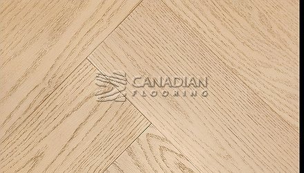 Engineered White Oak, Lucid, 7-1/2" x 3/4"  <br> Color:  Nature HB