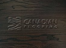 White Oak, Canfloor, Hand-Scraped, 6-1/3" x 3/4" Color:   Black Brown

                                 Engineered Flooring Vaughan