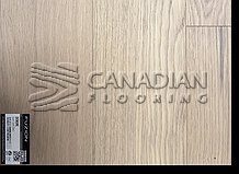 Engineered White Oak, Fuzion Demure, Elite, 6.5" x 3/4"  Color:  Quiet Quill

                                 Engineered Flooring Sherbrooke