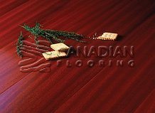 Solid Brazilan Cherry (Jatoba), SUNCA,  4-1/2" x 3/4",  Color:    Rose
                                 Hardwood Flooring London, Ontario
