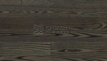 Solid Canadian AshPanache, 3-1/4"Prime RusticColor: Dark Grey Hardwood flooring