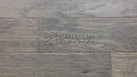 Engineered Hickory, Ambiance,  5.0" x 1/2",  Click Color: Steel Grey Engineered flooring
