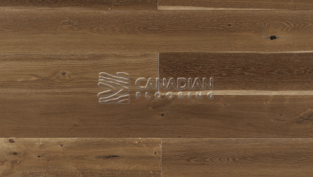 Engineered White Oak,  Biyork, 7-1/2" x 3/4"<br> Color: Hidden Cabin