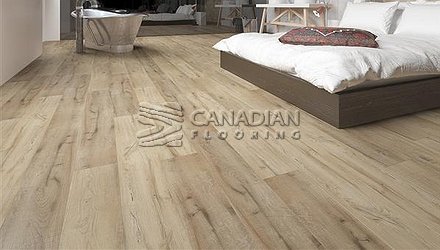 Luxury Vinyl Flooring, Biyork, Hydrogen 6 mm, Click, <br>Color:  Raw