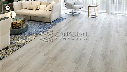 Luxury Vinyl Flooring, Biyork, Hydrogen 6 mm, Click, Color: Almond Paste