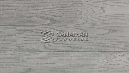 Engineered Euro White Oak, 6" x 3/4", Brushed Finish<br> Color: Snow Flake