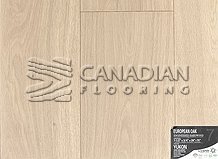 Engineered Euro White Oak, 7-1/2" x 3/4" Color: Yukon

                                 3/4" (19 mm) Engineered flooring
