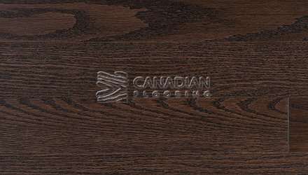 Red Oak, Superior Flooring,  5-3/16" x 3/4", Brushed Finish, <br> Color:   Umber