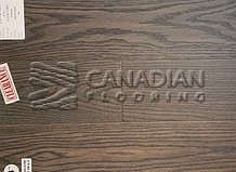 Euro Oak, 6.5" x 3/4", Brushed FinishColor:  Charcoal
                                 Engineered Hardwood Flooring - Toronto, Ontario