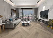 Luxury Vinyl Flooring, Woden Herringbone, 7.0 mm, Color: H02-Seaside Motel

                                 Vinyl Flooring Orangeville