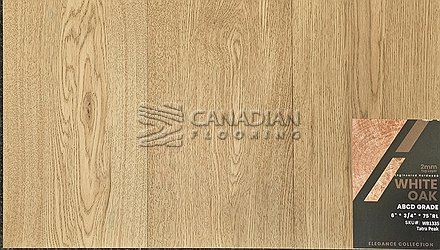Engineered European Oak, GreenTouch, Elegance Collection ABCD, 6" x 3/4"   Color:  Tatra Peak Engineered flooring