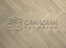 Engineered Herringbone American White Oak, 5" x 3/4", Brushed Finish Color: Silver Stone

                                 Engineered Flooring Orangeville