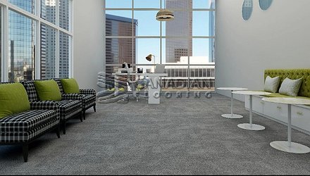 Carpet Tile Flooring Bala Bay 3000 Series<br>Color: Garibldi