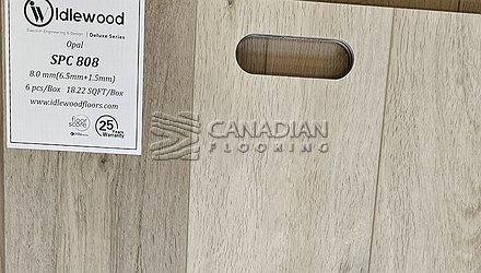 Luxury Vinyl Flooring, Idlewood, 8.0 mm, Color: SPC-808 Vinyl flooring