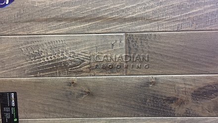 Hard Maple, Superior Enhanced, 7.0" x 3/4", Hand-ScrapedColor: Pepper Engineered flooring
