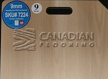 Luxury Vinyl Flooring, Canfloor, Vancouver Collection,  9.0 mm, with 2.0 mm IIC-73/STC-72 underpadColor: 7224

                                 Vinyl Flooring Brock