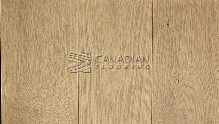 Engineered European Oak, Lumin Collection, 6-1/2" x 3/4"<br> Color: Snowhaze